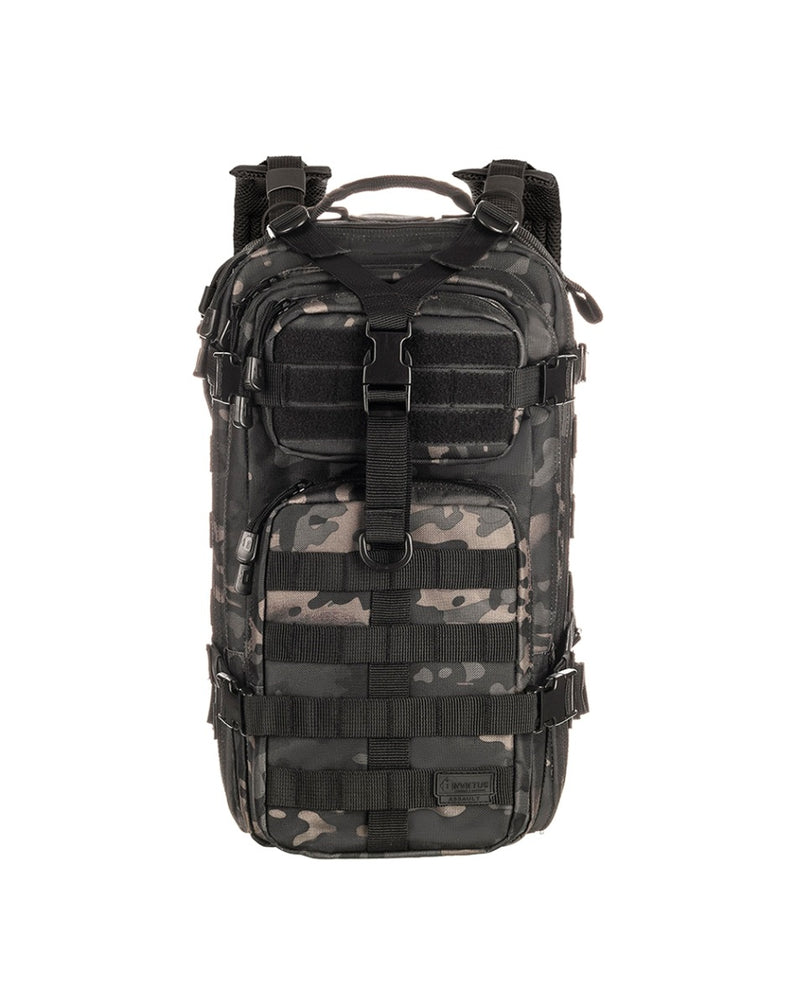 Mochila Tática Assault - Camuflado Warskin Black 30L